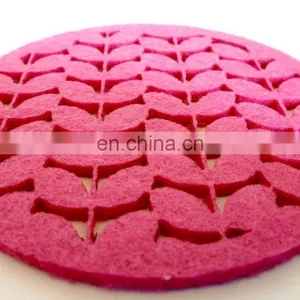 Amazon Hot Selling Customized Size Felt Table Dinner Mat Wool Felt Placemat thumbnail-2