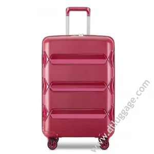 China Manufacture Luxury Lightweight Travelling Luggage Business Trolley Suitcase thumbnail-2