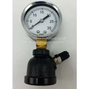 BELL/BLACK FITTING GAS LINE TEST GAUGE thumbnail-1