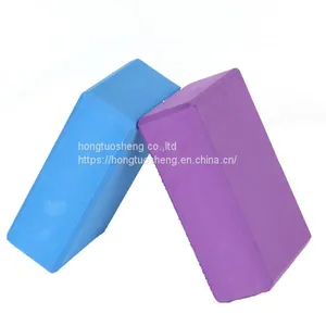 Eco Friendly 2 Pack Custom Logo EVA Foam Yoga Block With Strap Set thumbnail-3