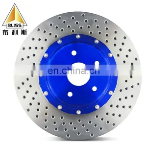 Aluminum Auto Accessory Rotor 362mm 365mm 355mm 380mm ap Racing Modified Caliper Brake 6 Piston ap 18z 6 Pots Big Brakes Kit thumbnail-3