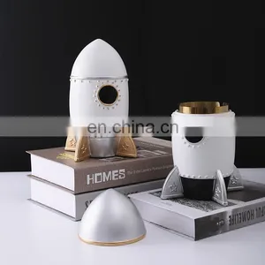 New Arrival Table Decoration Rocket Shape Ashtray Modern Portable Creative Ashtray thumbnail-6