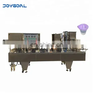 Shanghai Square Box Cup Filling Sealing Machine for Duck Blood/fast Food thumbnail-2