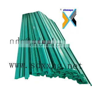 Anti-impact Bars, Pe1000 Guide, Green Uhmwpe Tourist Chain Good Price Bed Rails Blue Uhmw pe Chain Guide Plastic Conveyor thumbnail-4