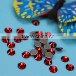 Wholesale New Style Light Siam Hot Fix Rhinestone Transfer Dress for Women thumbnail-3