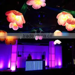 New Design Ideal Inflatable Led Decoration Hanging Inflatable Flower With Led Light for Event thumbnail-2