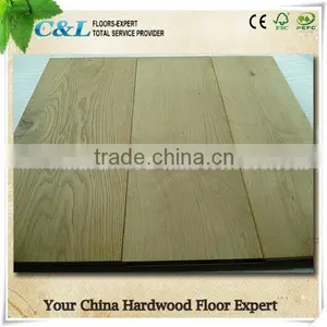 Unfinished Wide Plank European Oak Engineered Flooring From Foshan Factory thumbnail-1