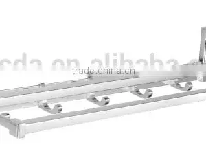 Wesda 90 Degree Rotation Hotel Bathroom Tmetal Towel Shelf Wall Hook 2028 thumbnail-5