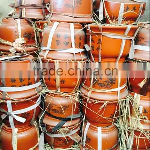 Plain Terracotta Clay Garden Flower Pots thumbnail-1