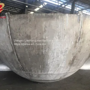 Lager Carbon Steel Hemispherical End by Spinning Forming 6900mm*20mm thumbnail-1
