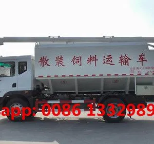 HOT SALE! NEW FACE DONGFENG D9 16cbm Bulk Feed Transported Vehicle for Sale thumbnail-4