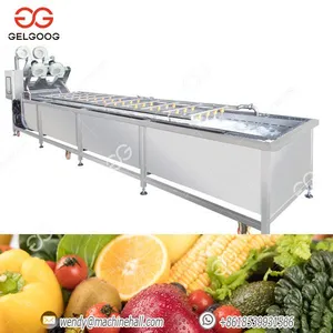 Industrial Vegetable Washer Industrial Air Bubble Leafy Vegetable thumbnail-5