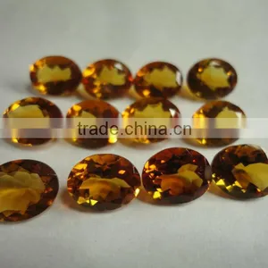 Amazing 9x7mm Citrine Oval Faceted thumbnail-1