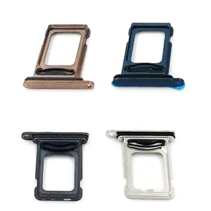 Wholesale High Quality Sim Card Tray Slot Holder For IPhone 11 Pro Max Cell Phone Spare Parts thumbnail-5