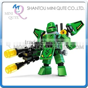 Mini Qute DIY City Outer Space Guarder Robot Astronaut Super Hero Action Figure Plastic Building Block Educational Toy NO.25265 thumbnail-1