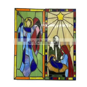 New Church Theme Glass Film Window Film Dimming Tempered Glass Can be Customized Wholesale thumbnail-5