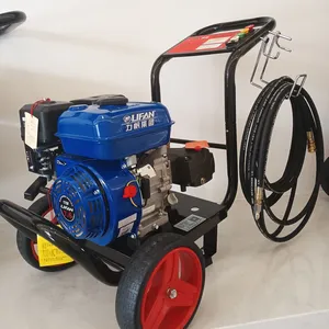 7.5HP 150bar Industrial Gasoline Engine Cold Water High Pressure Washer thumbnail-3