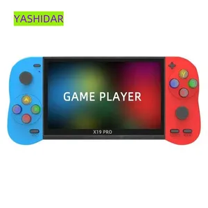 X19 Plus Wholesale Classic Retro Video Game Consoles 5.1 Inch Handheld Game Players Support Mp3/film Tv Output thumbnail-1