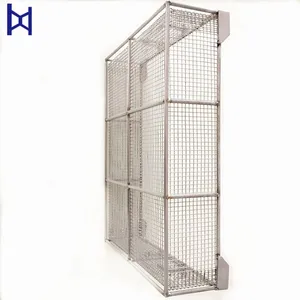 Professional Customized Stainless Steel Wire Mesh Basket With Handle thumbnail-3