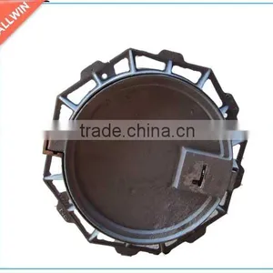 Round Cast Iron Recessed Manhole Cover and Frame thumbnail-1