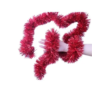 PET Tinsel Garland Strips - Colorful for Mall Christmas Decor & Outdoor Party Layouts thumbnail-5