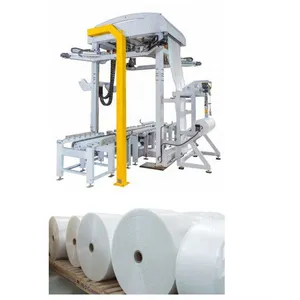 Fully Automatic Packaging System PE Film Cold Stretch Hood Film Food Packing Machine thumbnail-5
