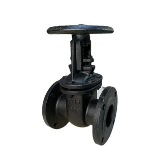 Russian Standard GOST Cast Iron Ductile Iron Wedge Gate Valve Py10 Py16 Din Metal Seal Gate Valve thumbnail-1