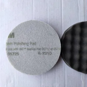 3m 5727 Black Polishing Sponge Ball, 5-inch Wave Polishing Pad thumbnail-2