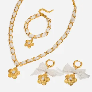 HonHo 304 Stainless Steel Necklace With 18K Gold PVD Coating For Hypoallergenic Wear thumbnail-5