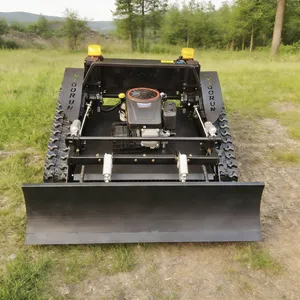 Industrial Tracked CE EPA Euro5 Single Cylinder Gasoline Engine Robot Customization Color Remote Control Lawn Mower for Slopes thumbnail-1