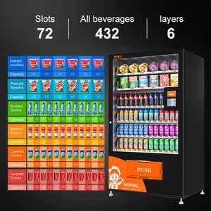 AFEN Vending Machine Drinks and Snack Vending Machine Without Touch Screen thumbnail-4