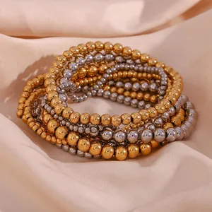 Lightweight Stainless Steel Bracelet, 12g, 0.5mm Thin, Comfort Fit, Stable Supply for E-commerce Sellers thumbnail-2
