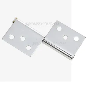 Stainless Steel Flag Hinge Bathroom Door Removable Flag Hinge Passageway Door Shaft Fire Hinge thumbnail-3