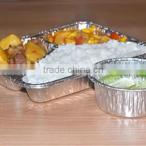 Easy Clean Disposable Aluminum Foil Trays, Dinning Hall Use Food Trays thumbnail-3