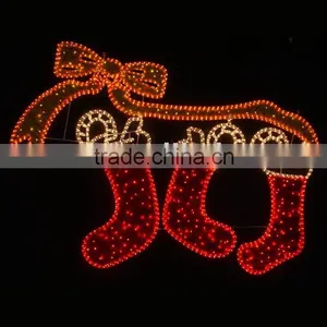 PVC & Light Rope Plane Big Christmas Light Motif thumbnail-1