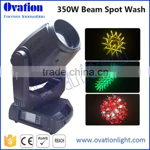 Moving Head Beam 17R 350W 21CH With Osram Lamp With Plug Black Shell Quality Choice thumbnail-1