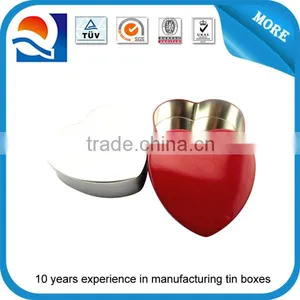 Wholesale Heart Shape Decorative Small Metal Tin Box thumbnail-1