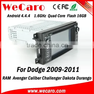 Wecaro WC-JC6235 Android 4.4.4 Gps HD for Dodge Dakota Touch Screen Car Dvd Player 2009 2010 2011 Steering Wheel Control thumbnail-2