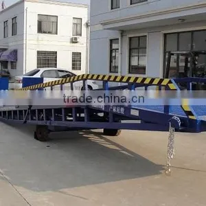 Container Using Loading Lift Table Mobile Hydraulic Yard Ramp thumbnail-3