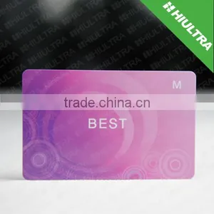 125Khz Printing PVC Transparent Business Card With Magnetic Stripe thumbnail-1