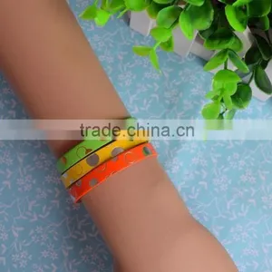 Wholesale Can be Slided With Slide Charms PU Leather Bracelet thumbnail-2