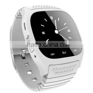 Blue M26 Bluetooth Smart Wrist Watch Phone Mate For IOS Android Samsung LG M26 Smartwatch Brand New Wearable Devices thumbnail-5