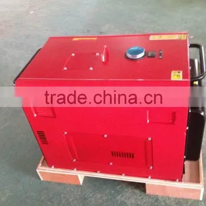Super Silent Portable Diesel Generator With Trolley Hot Sale 4KW 5KW 6KW thumbnail-2