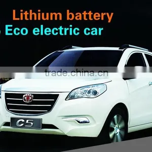 Lithium Electric Car Vehicle Made in China Model C5 With Over 180km Long Distance Drive thumbnail-1