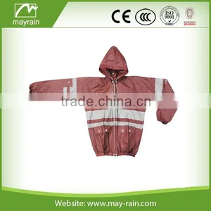 Men's Strong PVC/polyester Heavy Duty Rain Suits Overall thumbnail-3