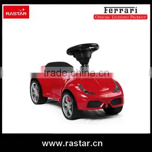 Rastar Baby Toy Made in China Ferrari Licensed Kids Manual Ride on Car thumbnail-1