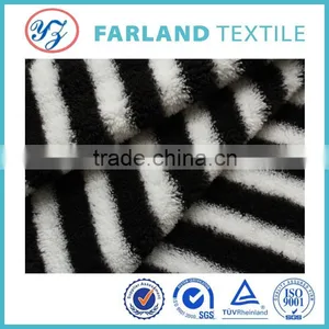 Women Fashion Coats 2014,black and White Strip Velvet ,the Best Selling Items thumbnail-2