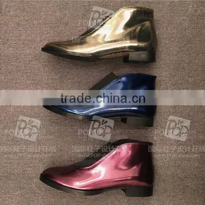 Factory Direct Sale Simple Design Leather Flat Single Shoes China Wholesale thumbnail-1