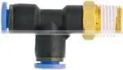 MALE SWIVEL RUN TEE,push to Connect Nylon Tube Fittings thumbnail-1