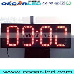 Outdoor Gas Station Led Price Digital Sign 7 Segment 12 Inch 8'' 20'' Small Large Price Sign Led Clock Led Screen Board Display thumbnail-5